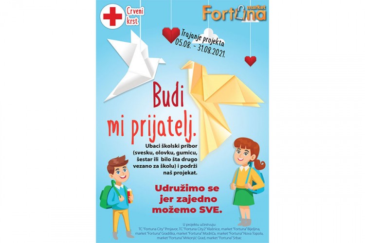 Počeo projekat "Budi mi prijatelj"
