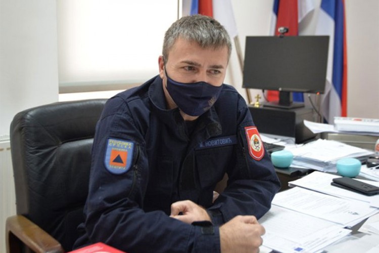 Novitović: Svi požari su pod kontrolom, opasnost prijeti zbog jakog vjetra i visokih temperatura
