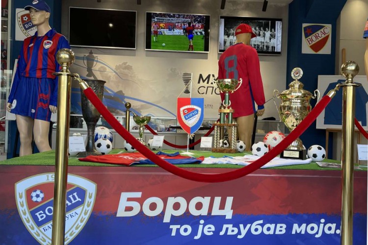 "Borac, to je ljubav moja"- postavka u Muzeju sporta
