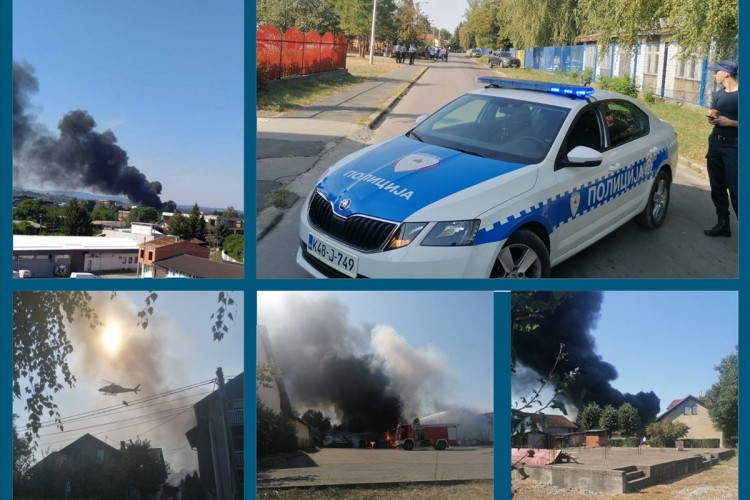 Kako je savladan veliki požar u Banjaluci