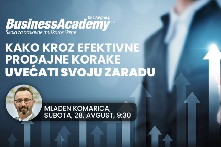 Besplatan seminar BusinessAcademy: Tehnike prodaje da uvećate zaradu