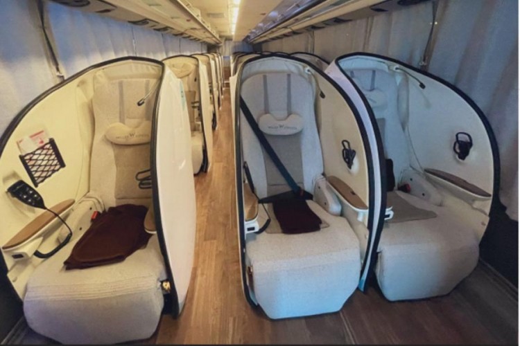 Vožnja autobusom u Japanu ne razlikuje se mnogo od letenja avionom