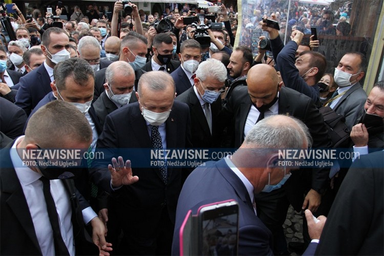 Erdoan stigao u Sarajevo