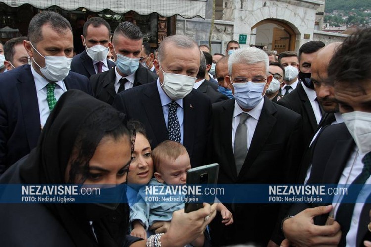 Erdoan otvorio Baščaršijsku džamiju
