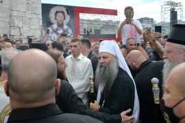Mediji u regionu o ustoličenju mitropolita i protestima