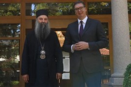 Porfirije: S Vučićem o dovršenju Hrama Svetog Save
