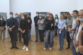 Izložba radova sa 14. likovne kolonije "Sreten Stojanović"