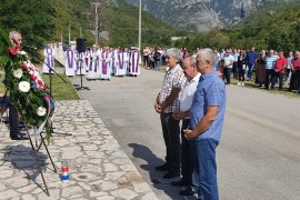 Odata pošta ubijenim civilima u Grabovici