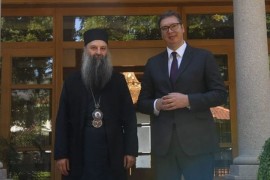 Vučić se sastao sa partijarhom Porfirijem