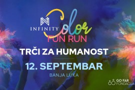 Infinity Color Fun Run u Banjaluci: Budite šareni i humani