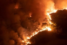 Hrvatska: Veliki požar na Krbavskom polju