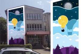 Mural "Nebo je granica" pobjednik međunarodnog konkursa