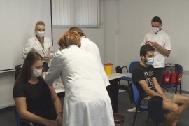 Vakcinisano više od 200 banjalučkih studenata