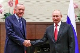 U Sočiju završen sastanak Erdoana i Putina