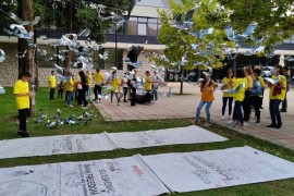Performans u Trebinju: BiH kao zemlja mira i slobode