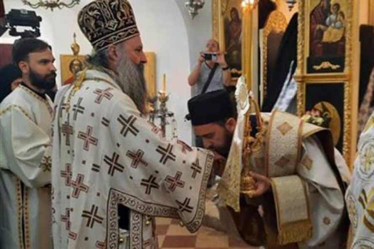Počelo ustoličenje mitropolita Joanikija (UŽIVO)