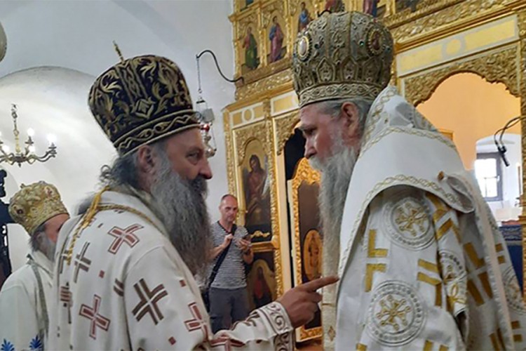 Ustoličen mitropolit crnogorsko-primorski Joanikije (UŽIVO)