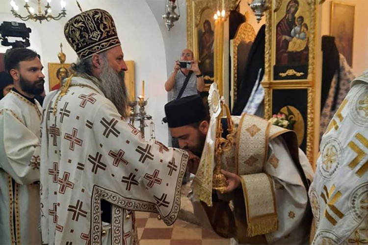 Patrijarh i mitropolit tokom dana će doći u Podgoricu