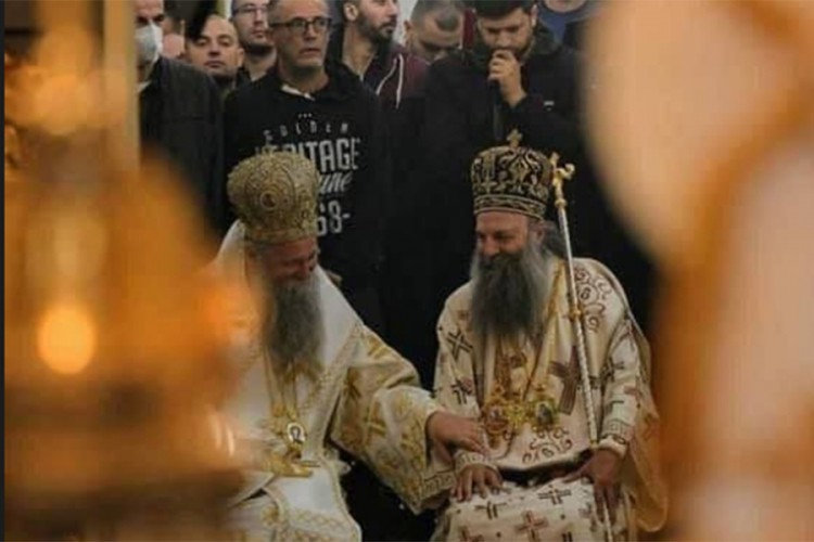 Patrijarh i mitropolit uputili se ka Podgorici