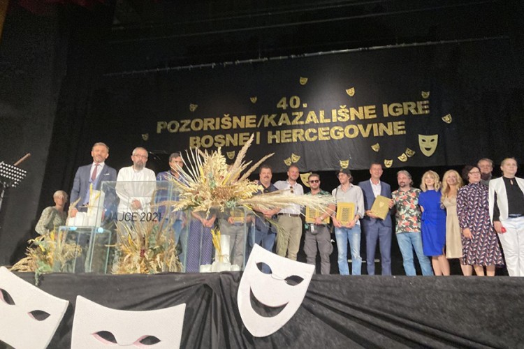 "Jugoslavija, moja otadžbina" najbolja predstava Pozorišnih igara BiH