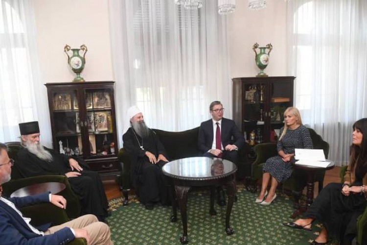Patrijarh Porfirije, Dodik i Vučić: Srbija i Srpska grade memorijalni centar u Donjoj Gradini