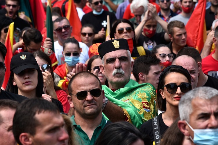 Završen antivladin protest na Cetinju