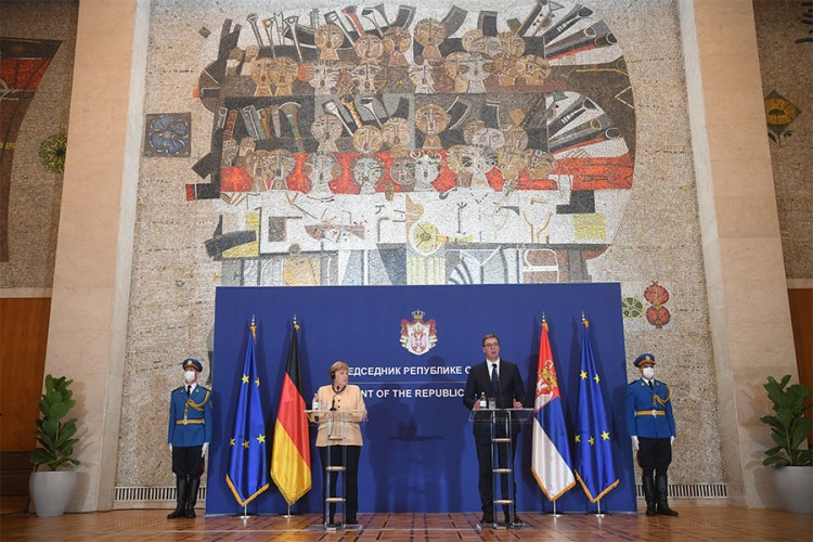Merkel sa Vučićem razgovarala i o BiH