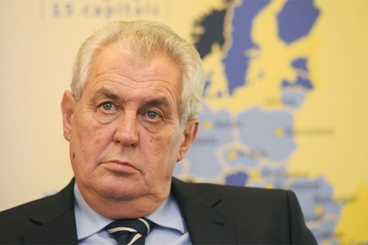 Miloš Zeman u bolnici