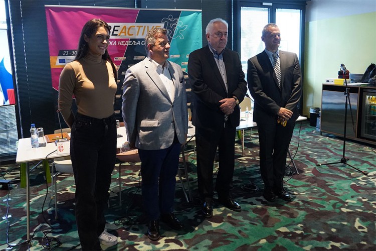 Milica Mandić ambasador na "Evropskoj nedelji sporta"