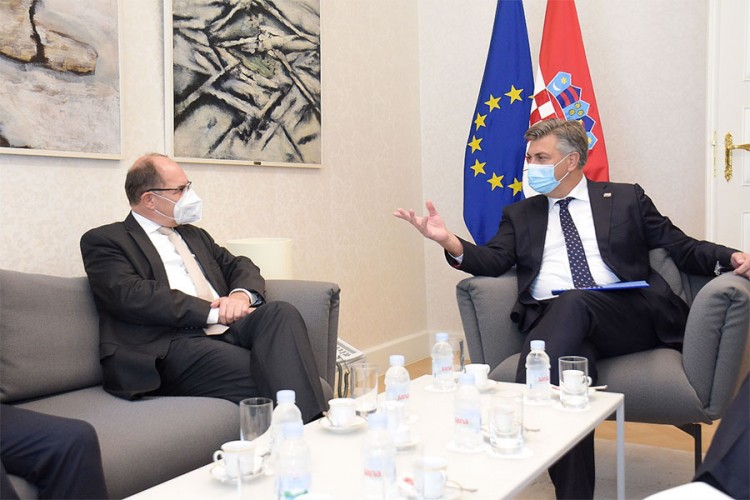 Šmit i Plenković o situaciji u BiH i regionu (Ispravljeno)
