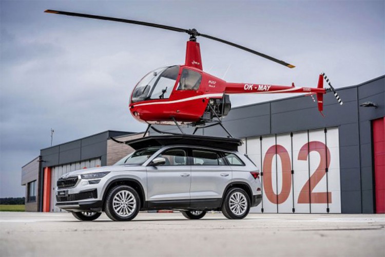Škoda može da se koristi i kao helikopterska platforma