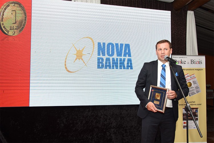 Nova banka Banjaluka dobitnik nagrade Zlatni BAM