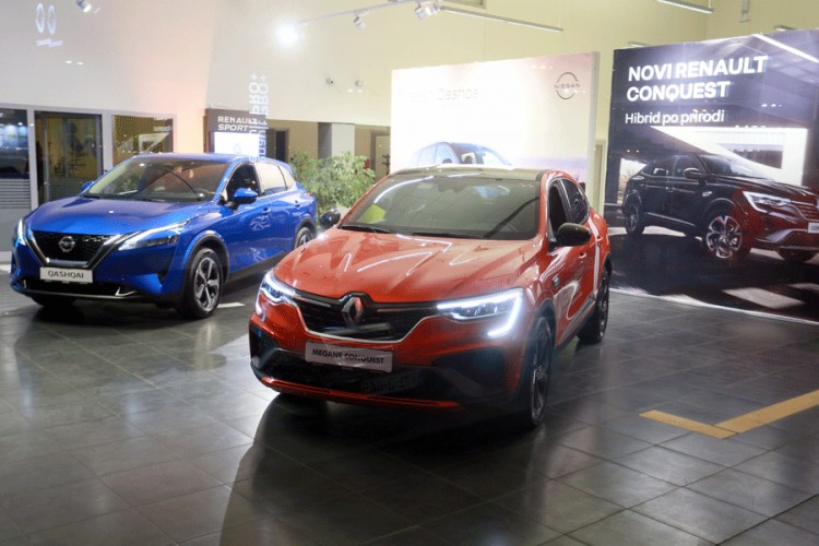 "Guma M": Predstavljeni novi Nissan Qashqai i Renault Megane Conquest