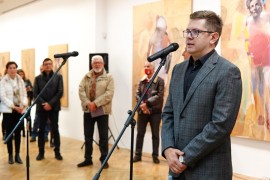 Mozzartova podrška kulturi, Marko Kusmuk otvorio izložbu u ...