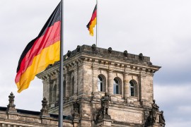Prva sjednica novog parlamenta Njemačke, Merkel kao posjetilac
