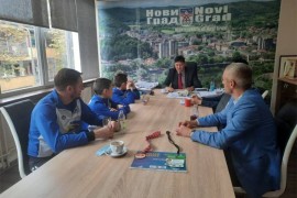 U Novom Gradu prijem za učesnike Balkanskog karate prvenstva