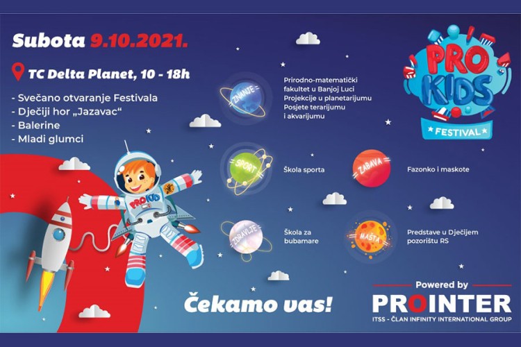 Za nabolju dječiju zabavu, pravac Delta Planet! Sutra počinje PROkids