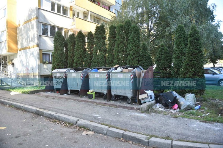 Uklonjene bombe iz kontejnera u banjalučkom naselju Borik