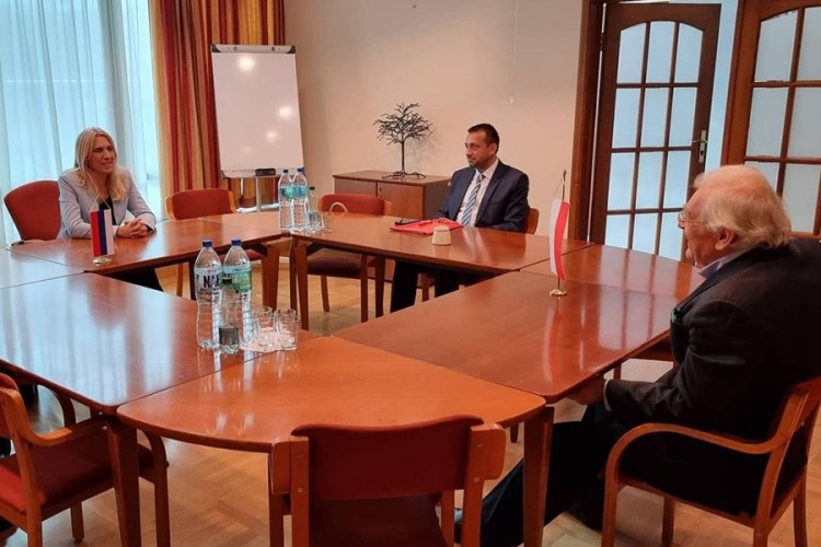 Cvijanovićeva i Zarajčik o jačanju ekonomske saradnje Srpske i Poljske