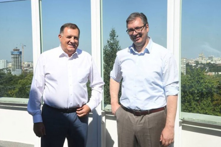 Vučić u subotu sa Dodikom