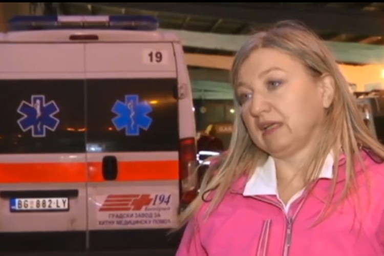 Pacijent napao nožem tehničara Hitne pomoći u Beogradu, upozorio ga da stavi masku