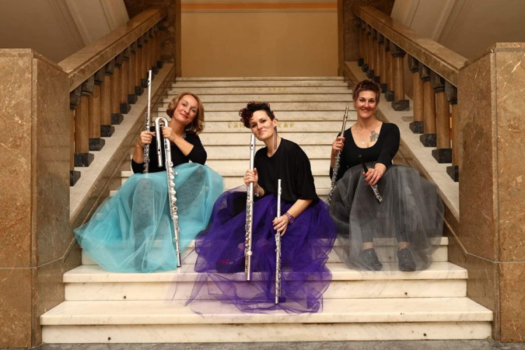 Koncert ansambla "Flutete" u Banskom dvoru