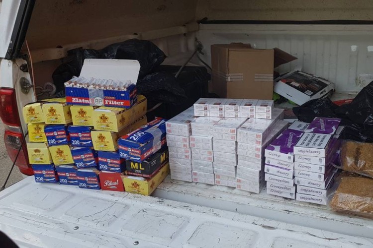 U Banjaluci oduzeti duvan i cigarete u vrijednosti 63.500 KM