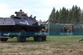 Policijska vježba kod Kampusa u kojoj će se koristiti manevarska ...
