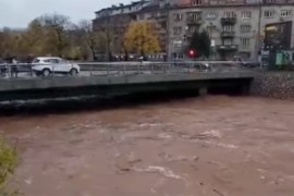 Vodostaj Miljacke i dalje visok