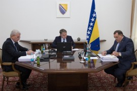Odvojeni sastanci u Predsjedništvu BiH sa Eskobarom