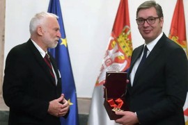 Vučiću uručen Veliki krst vožda Đorđa Stratimirovića