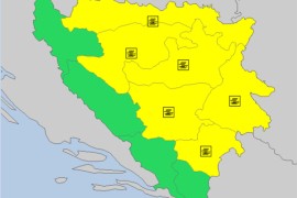 Žuti meteoalarm zbog magle i vjetra