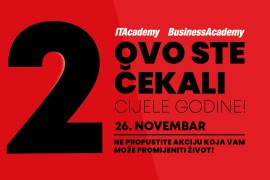 ITAcademy i BusinessAcademy organizuju akciju koja vam može ...