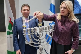 Cvijanovićeva učestvovala u obilježavanju Hanuke u Modinu